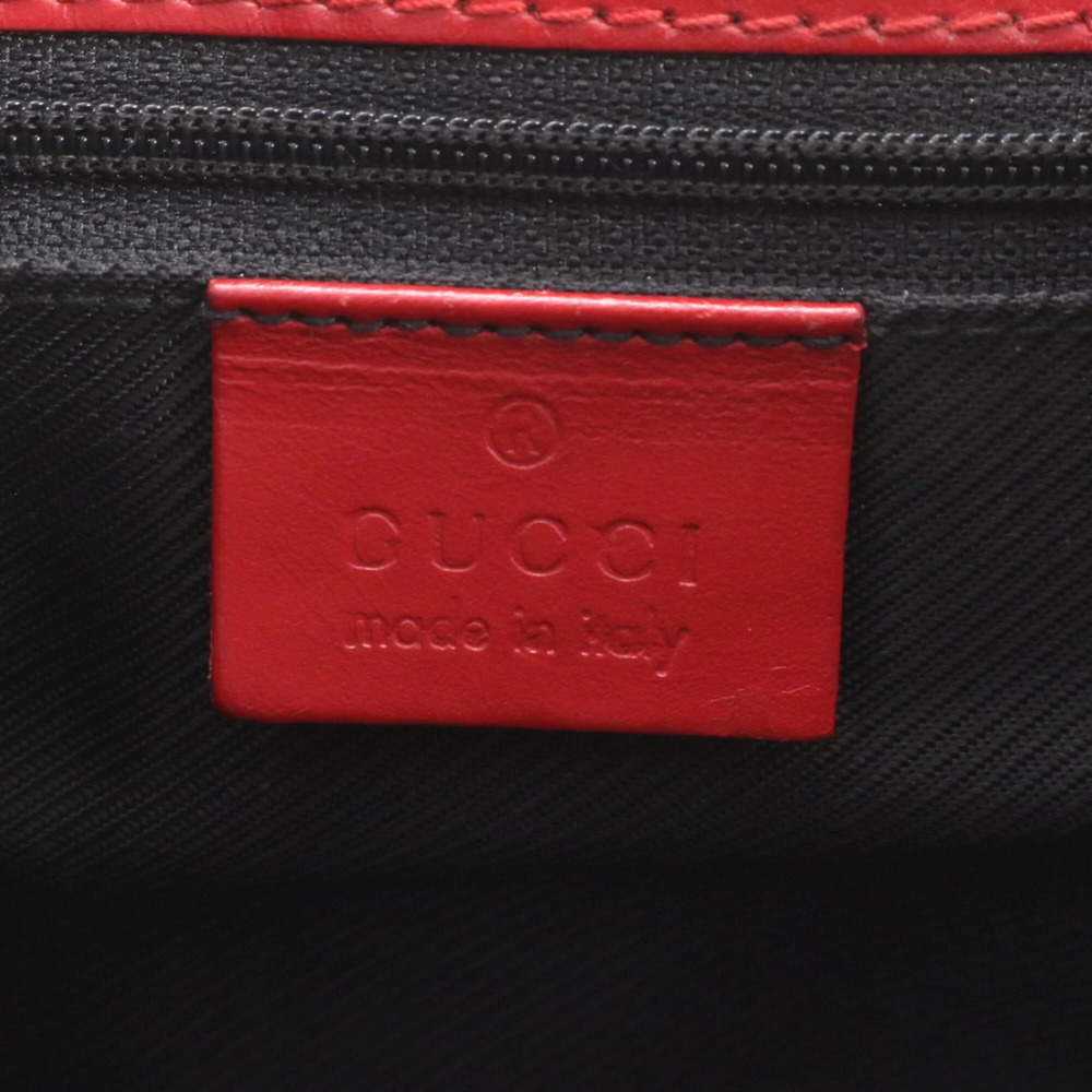 GUCCI Cream Leather Jackie Tote Bag - Picture 8 of 11